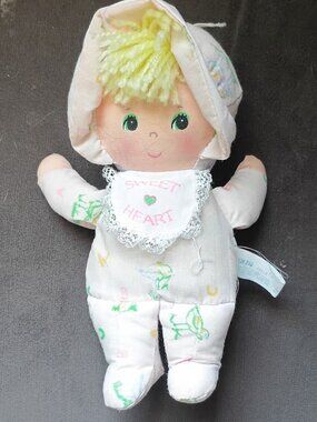Vintage Knickerbocker "Sweet Heart" Beanbag Doll